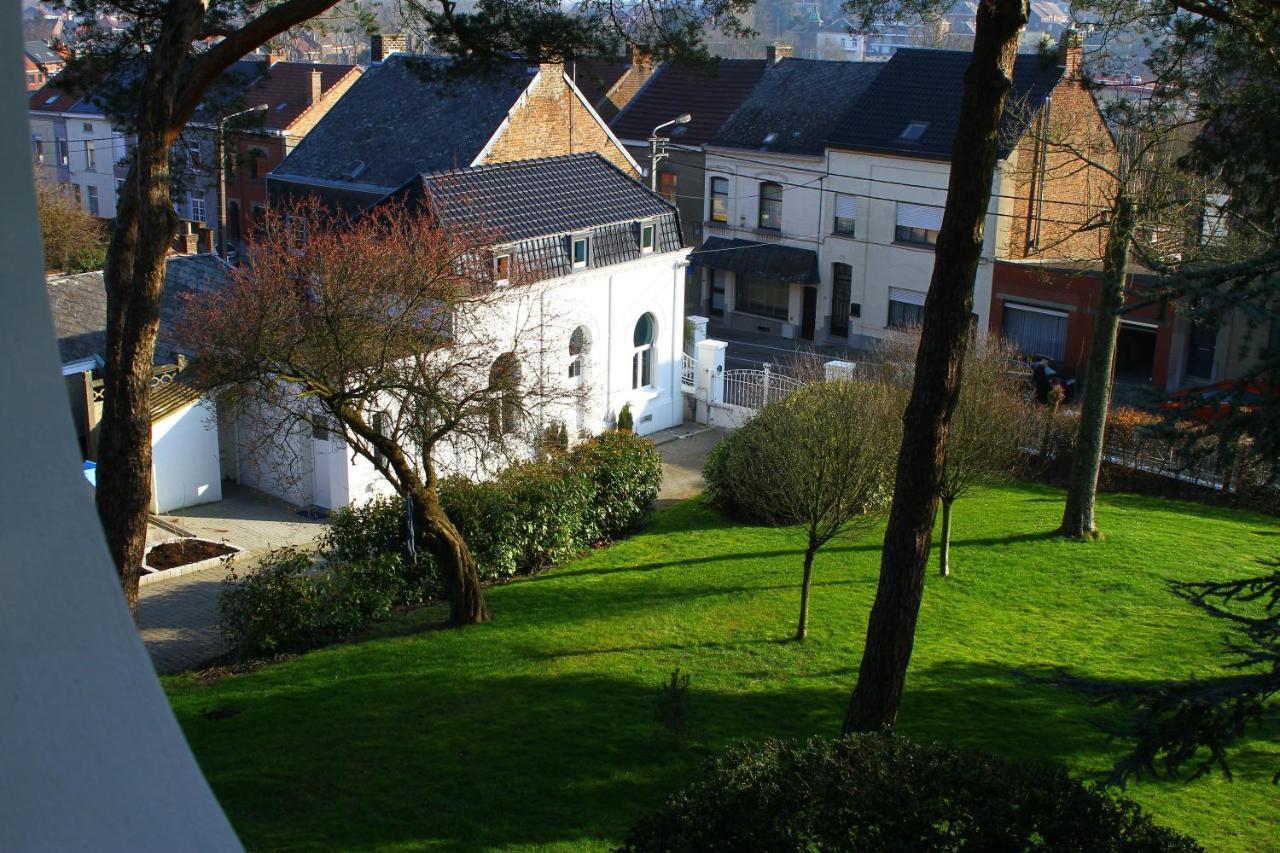 Gite De La Conciergerie Du Cheval Blanc Luttre Exteriör bild